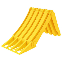 ΤΑΚΟΣ ΤΡΟΧΟΥ ORIGAMY E53 ΘΕΡΜΟΠΛΑΣΤΙΚΟΣ ΚΙΤΡΙΝΟΣ DIN76051/53 463x228mm - 1 ΤΕΜ.