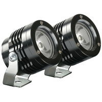 ΠΡΟΒΟΛΕΙΣ ΣΤΡΟΓΓΥΛΟΙ  ΜΕ ΒΑΣΗ O-LUX 1LED SMD 6000K 1800LM 12V 18W  ΚΑΡΦΙ 36Δχ68Υχ55Β mm  ΜΑΥΡΑ 2 ΤΕΜ