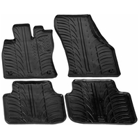 SKODA OCTAVIA 3 A7 5D 03/2013-2020 ΜΑΡΚΕ ΠΑΤΑΚΙΑ SUMISURA ΛΑΣΤΙΧΟ ΣΕ ΜΑΥΡΟ ΧΡΩΜΑ ME ΚΟΥΜΠΩΜΑΤΑ LAMPA - 4 ΤΕΜ.