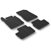 NISSAN JUKE 12/2019+ ΜΑΡΚΕ ΠΑΤΑΚΙΑ SUMISURA ΛΑΣΤΙΧΟ ΣΕ ΜΑΥΡΟ ΧΡΩΜΑ ME ΚΟΥΜΠΩΜΑΤΑ LAMPA - 4 ΤΕΜ.