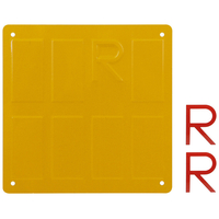 ΠΙΝΑΚΙΔΑ ΠΟΡΤΟΚΑΛΙ ΑΛΟΥΜΙΝΙΟΥ ΓΙΑ ΦΟΡΤΗΓΑ 165x165cm 8 ΘΕΣΕΩΝ ΓΙΑ ΑΥΤΟΚΟΛΛΗΤΑ ΓΡΑΜΜΑΤΑ