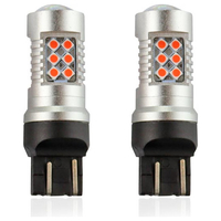 WR21/5W T20 12/24V 6,2W 5.600K LED 24xSMD3030 CAN-BUS ΚΟΚΚΙΝΟ 18x56mm 2ΤΕΜ.