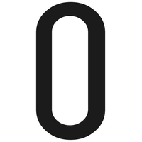 ΑΥΤΟΚΟΛΛΗΤΟ ΓΡΑΜΜΑ ΠΙΝΑΚΙΔΩΝ 60x30 mm "0"