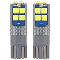 T10 12V W2,1x9,5d ΛΕΥΚΟ 10SMDx3030 (ΚΑΡΦΩΤΟ - CAN-BUS)  ΑΜΙΟ - 2ΤΕΜ.