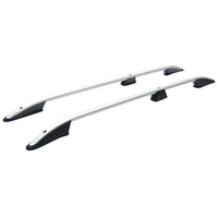 CITROEN BERLINGO/OPEL COMBO E /PEUGEOT PARTNER 19+ ΠΑΡΑΛΛΗΛΕΣ ΜΠΑΡΕΣ ΟΡΟΦΗΣ ΑΛΟΥΜΙΝΙΟΥ L1 ΑΣΗΜΙ OMTEC - 2 ΤΕΜ.