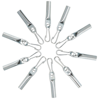 ΣΥΝΔΕΣΜΟΙ ΜΕ ΓΑΝΤΖΟ ΓΙΑ ΕΛΑΣΤΙΚΟ ΣΧΟΙΝΙ ΔΕΣΙΜΑΤΟΣ ΓΙΑ ΤΕΝΤΑ ΤΡΕΙΛΕΡ 8mm/ ΓΑΛΒΑΝΙΖΕ ΣΙΔΗΡΟ - LAMPA - 10 TEM.