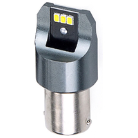 P21W 12/24V BA15s 6xSMD3020 CAN-BUS ΛΕΥΚΟ LIMITED BLACK  M-TECH - 1 ΤΕΜ.