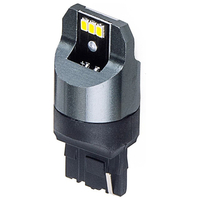 W21W (T20) 12/24V W3x16d 6xSMD3020 CAN-BUS ΛΕΥΚΟ LIMITED BLACK  M-TECH - 1 ΤΕΜ.