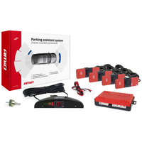 ΣΥΣΤΗΜΑ ΠΑΡΚΑΡΙΣΜΑΤΟΣ 12V ΜΕ 4 ΑΙΣΘΗΤΗΡΕΣ ΤΥΠΟΥ INSIDE MOUNT (ΜΑΥΡΟ) 16,5mm ΚΑΙ ΟΘΟΝΗ AMIO