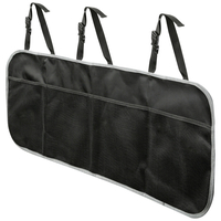 ΘΗΚΕΣ/ΤΣΕΠΕΣ ORGANIZER ΚΑΘΙΣΜΑΤΩΝ/ΠΟΡΤ ΠΑΓΚΑΖ 4 ΔΙΧΤΥΑ ΜΕ ΣΤΗΡΙΞΗ ΣΤΟ ΠΡΟΣΚΕΦΑΛΟ 88x35cm ΜΑΥΡΟ LAMPA - 1 TEM.