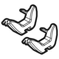 ΑΝΤΑΛΛΑΚΤΙΚΕΣ ΤΑΠΕΣ/ΚΑΠΑΚΙΑ ΓΙΑ ΡΑΓΕΣ (ΒΕΡΓΑ) ΒΑΣΗΣ ΠΟΔΗΛΑΤΟΥ ΠΟΡΤ ΜΠΑΓΚΑΖ STAND UP MENABO - 2 ΤΕΜ.