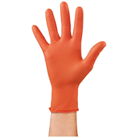 ΓΑΝΤΙΑ ΕΡΓΑΣΙΑΣ ΝΙΤΡΙΛΙΟΥ ΜΙΑΣ ΧΡΗΣΗΣ ΠΟΡΤΟΚΑΛΙ LARGE (L) X-STRONG LAMPA - 50 ΤΕΜ