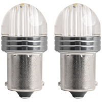 ΛΑΜΠΑΚΙΑ LED P21W 12V 6.000K 500lm 9SMD x 2835 LED ΜΟΝΟΠΟΛΙΚΑ AMIO - 2ΤΕΜ.