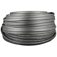 ELVHX - 2918 | H07RN-F Πλακέ καλώδιο γιρλάντας 2x1.5mm² Μαύρο