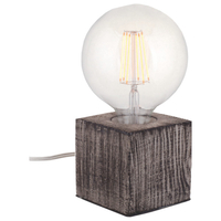 ELVHX - EL327108 | ΜΑΥΡΟΣ ΑΝΤΙΚΕ ΜΕ ΜΠΕΖ ΓΡΑΜΜΕΣ ΕΠΙΤΡΑΠΕΖΙΟΣ ΚΥΒΟΣ ΜΠΕΤΟΥ 10x10x10cm & 1.8mt ΔΙΑΦΑΝΕΣ ΚΑΛΩΔΙΟ + ΦΙΣ ΙΙ + ΔΙΑΚΟΠΤΑΚΙ {enjoySimplicity}™