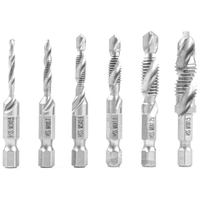 ΤΡΥΠΑΝΙΑ ΣΕΤ ΜΕ ΣΠΕΙΡΩΜΑ M3>M10 ΕΞΑΓΩΝΑ 1/4' (6,35 mm) ΑMiO - 6 TEM. ΤΡΥΠΑΝΙΑ ΣΕΤ ΜΕ ΣΠΕΙΡΩΜΑ M3>M10 ΕΞΑΓΩΝΑ 1/4' (6,35 mm) ΑMiO - 6 TEM.