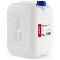 ΜΠΕΤΟΝΙ ΝΕΡΟΥ 10L ΟΡΙΖΟΝΤΙΑΣ ΧΡΗΣΗΣ ΠΛΑΣΤΙΚΟ ΛΕΥΚΟ ΜΕ ΕΠΕΚΤΕΙΝΟΜΕΝΟ ΧΩΝΙ 22cm x 18cm x 31cm ΑMiO - 1 TEM.