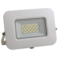 ΠΡΟΒΟΛΕΑΣ LED 20W SMD ΒΑΣΗ 360° ΛΕΥΚΟΣ IP65 3000K PLUS