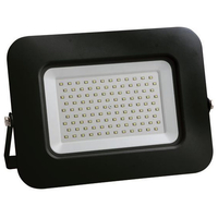 ΠΡΟΒΟΛΕΑΣ LED 100W SMD ΒΑΣΗ 360° ΜΑΥΡΟΣ IP65 6500K PLUS