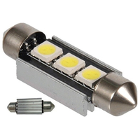 Σωληνωτός LED 39mm Can Bus με 3 SMD Ψυχρό Λευκό GloboStar 47440 Σωληνωτός LED 39mm Can Bus με 3 SMD Ψυχρό Λευκό GloboStar 47440