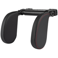 ΠΡΟΣΚΕΦΑΛΟ ΑΥΤΟΚΙΝΗΤΟΥ ΡΥΘΜΙΖΟΜΕΝΟ ΓΙΑ ΣΤΗΡΙΞΗ ΑΥΧΕΝΑ ΣΕ ΜΑΥΡΟ ΧΡΩΜΑ ΑΠΟ ΔΕΡΜΑΤΙΝΗ  ΑMiO - 1 TEM.