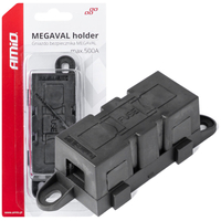 ΑΣΦΑΛΕΙΟΘΗΚΗ ΓΙΑ ΑΣΦΑΛΕΙΕΣ MEGAVAL MAX 500A ΜΕ ΒΙΔΕΣ M8 ΑΜΙΟ - 1 ΤΕΜ.