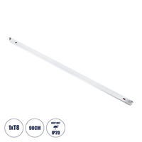 GloboStar® TUBATO 60148 Μεταλλικό Σκαφάκι για 1 x Λάμπα 90CM T8 G13 LED AC 220-240V IP20 Μ90 x Π3.4 x Υ4.3cm - 5 Χρόνια Εγγύηση GloboStar® TUBATO 60148 Μεταλλικό Σκαφάκι για 1 x Λάμπα 90CM T8 G13 LED AC 220-240V IP20 Μ90 x Π3.4 x Υ4.3cm - 5 Χρόνια Εγγύηση