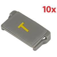 ΒΑΣΗ ΣΤΗΡΙΞΗΣ ΓΙΑ ΣΥΣΚΕΥΕΣ E-PASS ΔΙΟΔΙΩΝ (ΝΕΑΣ ΕΚΔΟΣΗΣ mod2023)  ΜΕ ΚΛΙΠ ΑΥΤΟΚΟΛΛΗΤΗ ΠΑΡΜΠΡΙΖ LAMPA - 10 ΤΕM.