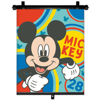 ΚΟΥΡΤΙΝΑΚΙ ΗΛΙΟΠΡΟΣΤΑΣΙΑΣ ΣΕ ΡΟΛΟ MICKEY 36x45cm ΓΙΑ ΠΛΑΙΝΟ ΤΖΑΜΙ/ΠΙΣΩ ΠΑΡΜΠΡΙΖ AMIO - 1 Τεμ.