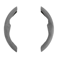 ΠΡΟΣΤΑΤΕΥΤΙΚΑ ΚΑΛΥΜΜΑΤΑ ΤΙΜΟΝΙΟΥ MICROFIBRA ΓΚΡΙ ΧΡΩΜΑ GRIPS LAMPA -  2 Τεμ.