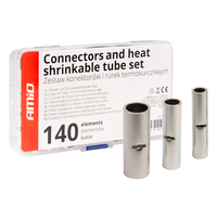 ΣΥΝΔΕΣΜΟΙ ΚΑΛΩΔΙΩΝ ΜΕΤΑΛΛΙΚΟΙ 3 ΜΕΓΕΘΗ (BN 1.25/BN 2/BN 5.5) AMIO - 160 τεμ. ΣΥΝΔΕΣΜΟΙ ΚΑΛΩΔΙΩΝ ΜΕΤΑΛΛΙΚΟΙ 3 ΜΕΓΕΘΗ (BN 1.25/BN 2/BN 5.5) AMIO - 160 τεμ.