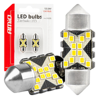 ΛΑΜΠΑΚΙΑ ΠΛΑΦΟΝΙΕΡΑΣ 31mm 12/24V C5W 5500K 12xSMD 2016 CAN-BUS FESTOON (ΛΕΥΚΟ) ΑΜΙΟ - 2 ΤΕΜ. ΛΑΜΠΑΚΙΑ ΠΛΑΦΟΝΙΕΡΑΣ 31mm 12/24V C5W 5500K 12xSMD 2016 CAN-BUS FESTOON (ΛΕΥΚΟ) ΑΜΙΟ - 2 ΤΕΜ.