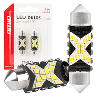 ΛΑΜΠΑΚΙΑ ΠΛΑΦΟΝΙΕΡΑΣ 41mm 12/24V C5W 5500K 12xSMD 2016 CAN-BUS FESTOON (ΛΕΥΚΟ) ΑΜΙΟ - 2 ΤΕΜ. ΛΑΜΠΑΚΙΑ ΠΛΑΦΟΝΙΕΡΑΣ 41mm 12/24V C5W 5500K 12xSMD 2016 CAN-BUS FESTOON (ΛΕΥΚΟ) ΑΜΙΟ - 2 ΤΕΜ.