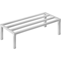 VEVOR Αλουμίνιο Dunnage Rack Stationary Dunnage Rack 48” x 20” x 12” Storage Rack