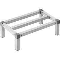 VEVOR Αλουμίνιο Dunnage Rack Stationary Dunnage Rack 24&quot; x 14&quot; x 8&quot; Storage Rack