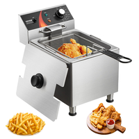 VEVOR Commercial Electric Deep Fryer 3100W 9L από ανοξείδωτο ατσάλι Αναβάθμιση 200°C