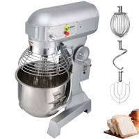 VEVOR Commercial Mixer Electric Food Mixer 10L Capacity Bowl Electric Dough Mixer Maker 500W Ρυθμιζόμενος Εμπορικός Μίξερ Μύλος 220V Stand Mixer για Επαγγελματική Κουζίνα