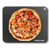 VEVOR Pizza Steel, 13,5&quot; x 10&quot; x 1/4&quot; Πιάτο Pizza Pizza για φούρνο, Πέτρα ψησίματος πίτσας από ανθρακοχάλυβα με 20 φορές υψηλότερη αγωγιμότητα, βαρέως τύπου ταψί πίτσας για εξωτερική σχάρα, εσωτερικός φούρνος