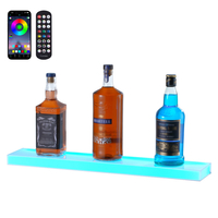 VEVOR Επιτοίχια οθόνη LED Lighted Liquor Bottle Ralf Home Bar 24&quot; 1-Step