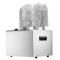 Μηχάνημα στίλβωσης ποτηριών VEVOR 5 πινέλων 330Cups/H for Bar Restaurant