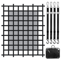 Δίχτυ φορτίου VEVOR Δίχτυ φορτίου βαρέως τύπου 72&quot; x 57&quot; Ρυθμιζόμενες πόρπες &amp; γάντζοι S