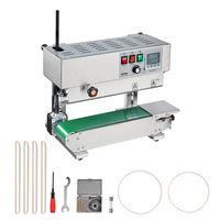 VEVOR Continuous Bag Band Sealing Machine Vertical Band Sealer από ανοξείδωτο χάλυβα