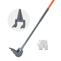 VEVOR Pallet Buster, λαβή 50 ιντσών, χωρητικότητα βάρους 2000 lbs, ανθρακούχο χάλυβα Q235, βαρέως τύπου Deck Wrecker Demolition Wood Pallet Tool Breaker Pry Bar Puller για αποτελεσματική και εύκολη αφαίρεση σανίδων