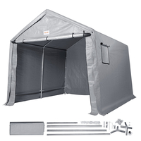 VEVOR Portable Storage Shelter Garage Storage Shel 10 x 10 x 8,5ft &amp; Zipper Door
