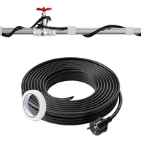 Καλώδιο θέρμανσης αυτορυθμιζόμενου σωλήνα VEVOR 18,3m 16,4W/m Θερμοταινία με Θερμοστάτη