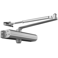 VEVOR Door Closer, Automatic Door Closer Εμπορική ή οικιακή χρήση για βάρη πόρτας 120 kg, Ρυθμιζόμενο μέγεθος Hydraulic Buffer Door Closers Heavy Duty Χυτό σώμα από αλουμίνιο, Εύκολη εγκατάσταση, Ασημί