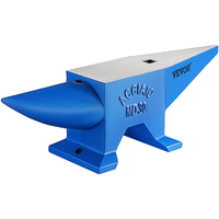 VEVOR Pro Horn Anvil 30KG/66,1LBS Weight Steel Anvil Blacksmith Anvil, φορητό ανθεκτικό χυτοσίδηρο αμόνι Blacksmith Anvil Stable πάγκος εργασίας Blacksmith Forge Anvil Tool