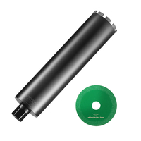 Τρυπάνι πυρήνα VEVOR, 4,25&quot; Τρυπάνια με πυρήνα υγρού διαμαντιού, τρυπάνι πυρήνα σκυροδέματος βάθους 14&quot; με λεπίδα πριονιού, 1-1/4&quot;-7 Εσωτερικό σπείρωμα, Συγκόλληση με λέιζερ, Διαμαντένιο τρυπάνι υγρού πυρήνα για τούβλο σκυροδέματος