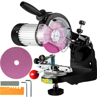 VEVOR Professional 230V Ηλεκτρικός Ακονιστής Λεπίδας Αλυσοπρίονου 230W Ηλεκτρικός Πάγκος Πάγκος Ακονιστής Αλυσίδας Λεπίδας Αλυσοπρίονου 145mm Μύλος με Επαγωγικό μοτέρ