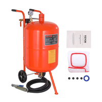 VEVOR 20 Gallon Sand Blaster 60-110 PSI Sandblaster υψηλής πίεσης με 4 ακροφύσια